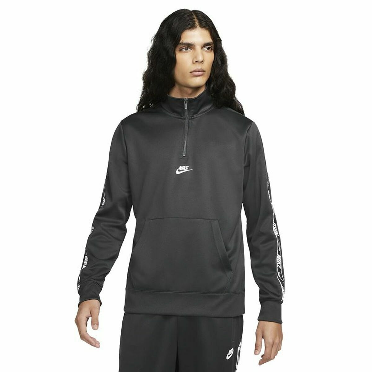 Men's Sweatshirt without Hood Sportswear Nike Dark gray