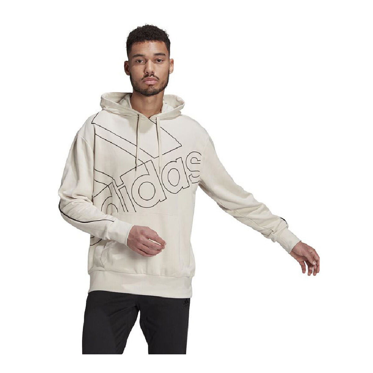 Men's Hoodie Adidas Giant Beige
