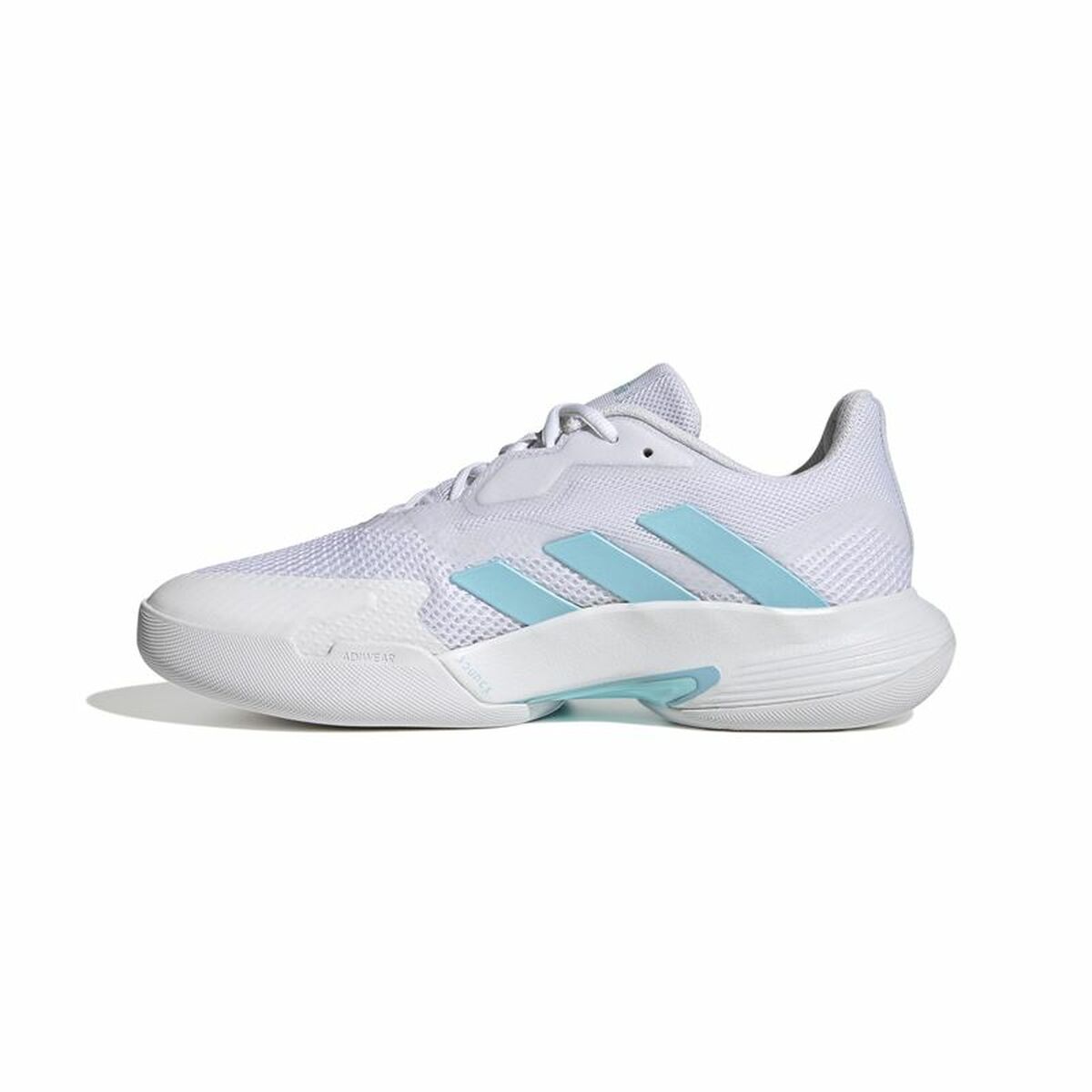 Dames tennisschoenen Adidas Courtjam Control Wit