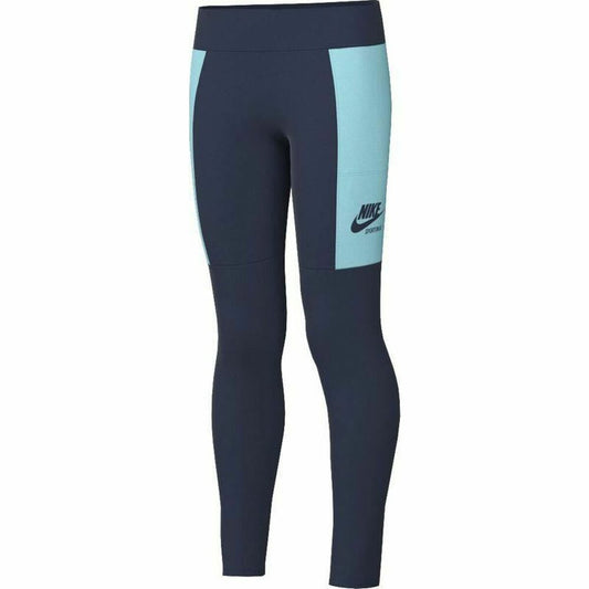 Sportlegging voor kinderen Nike Sportswear Heritage Blauw