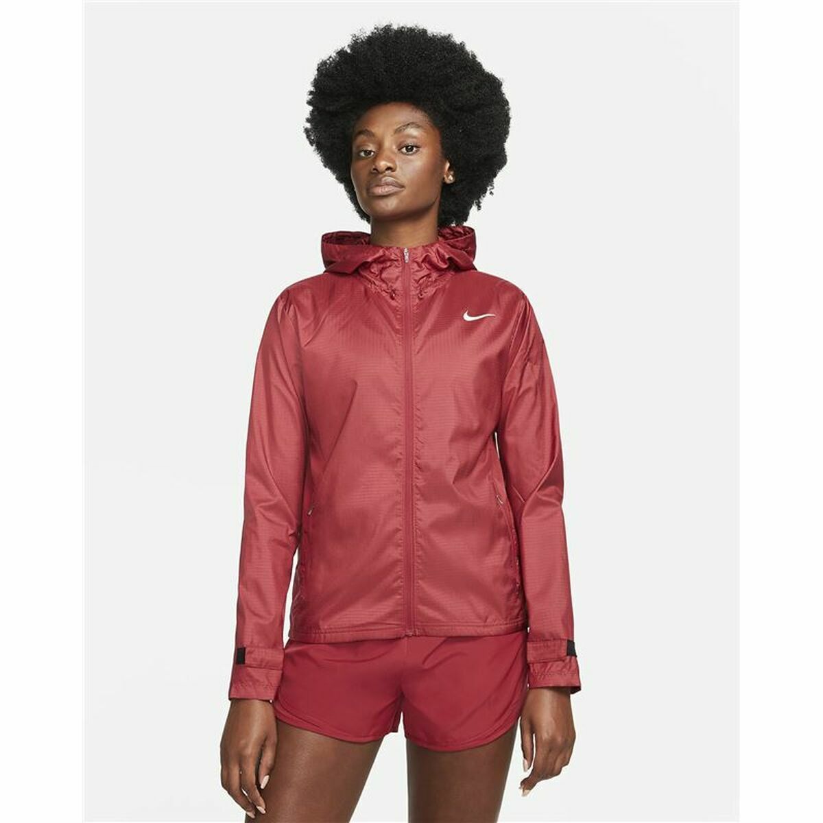 Dames sportjas Nike Essential Bourgondië