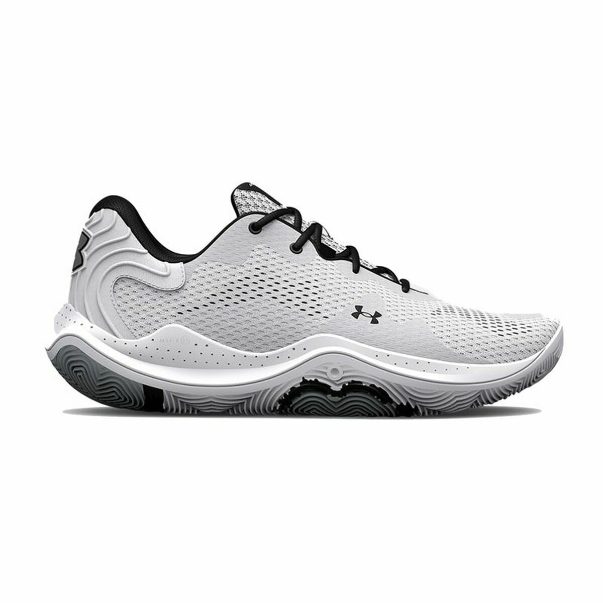 Basketball Shoes for Adults Under Armor Spawn 4 Gray Men