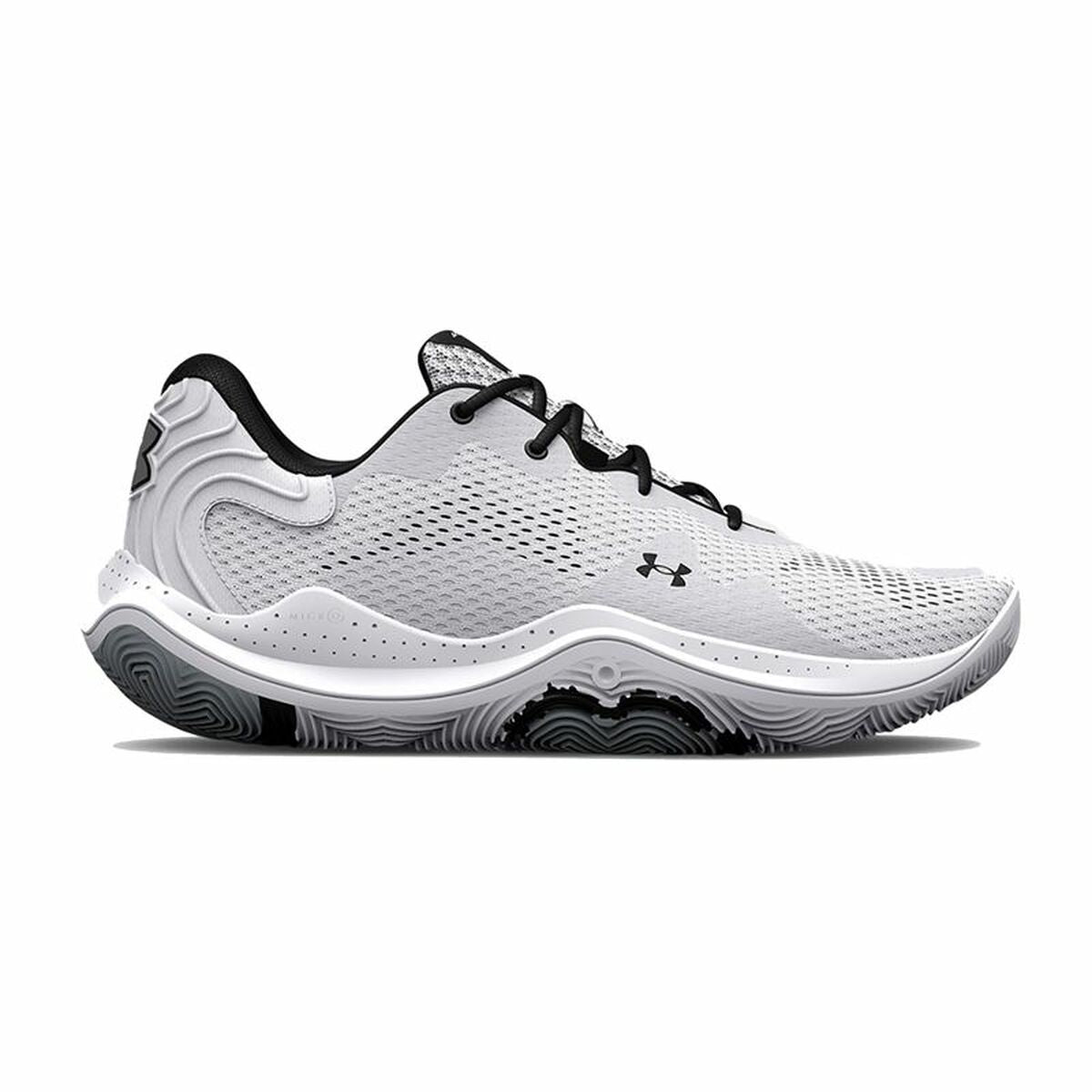Basketball Shoes for Adults Under Armor Spawn 4 Gray Men