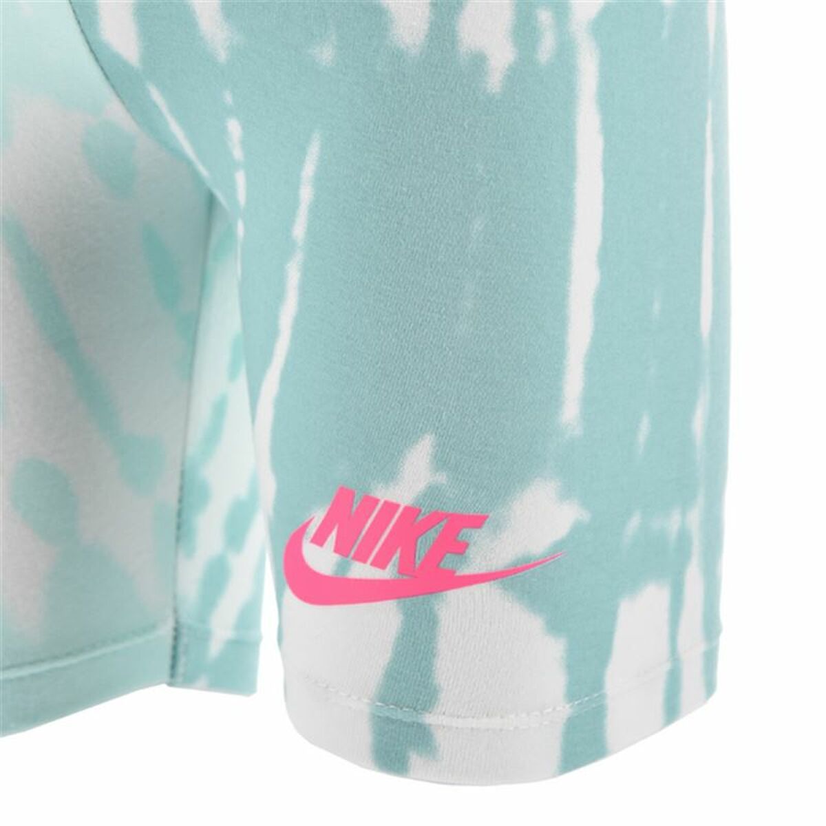 Sports Leggings Nike Printed Aquamarine