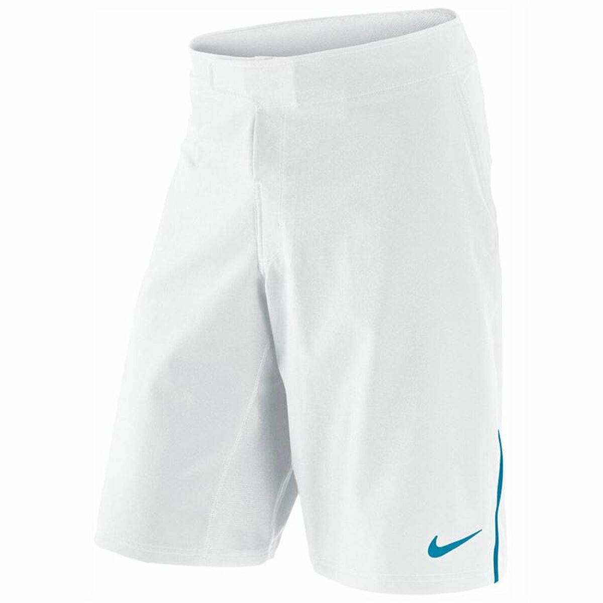 Heren sportshorts Nike Finals Padel Wit