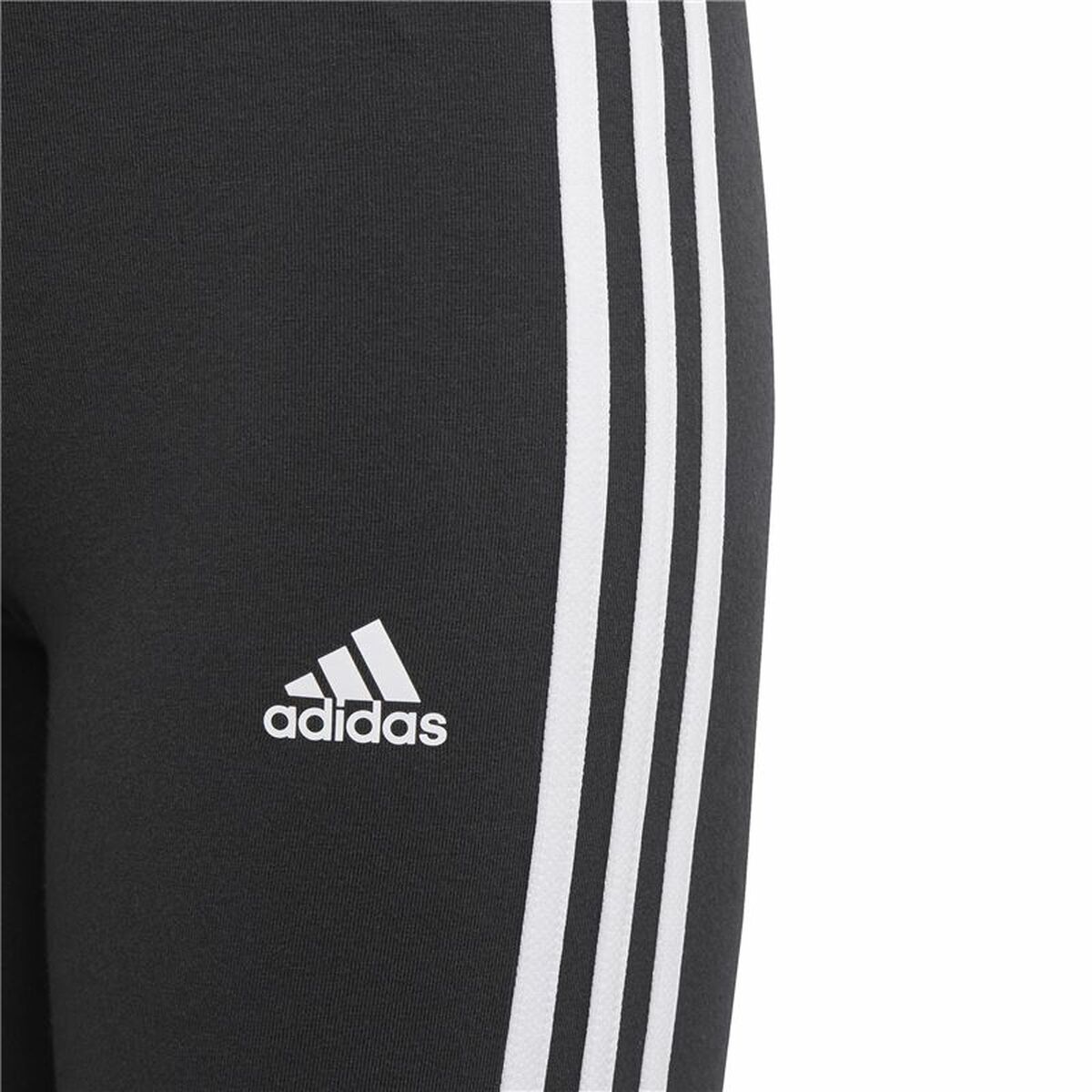 Sportlegging Adidas Essentials 3 Stripes Zwart