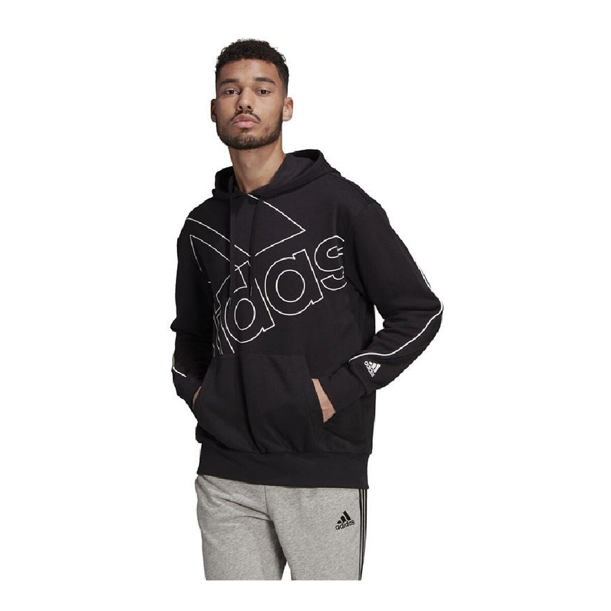 Men's Hoodie Adidas Giant Black