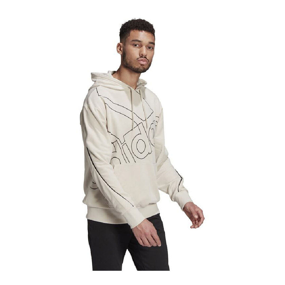 Men's Hoodie Adidas Giant Beige