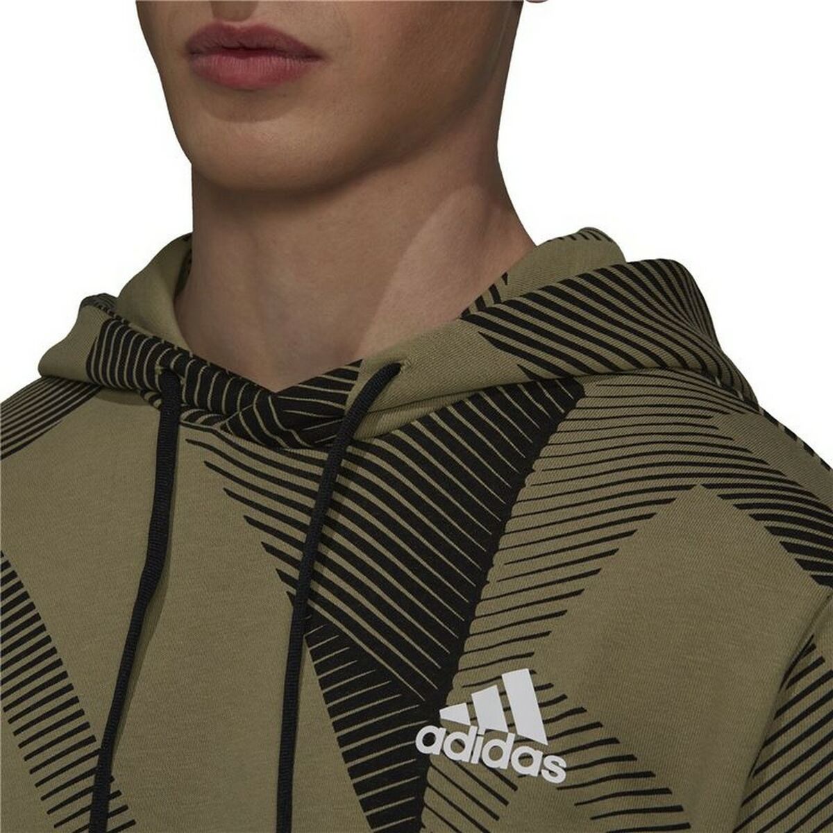 Men's Hoodie Adidas Graphic M Khaki