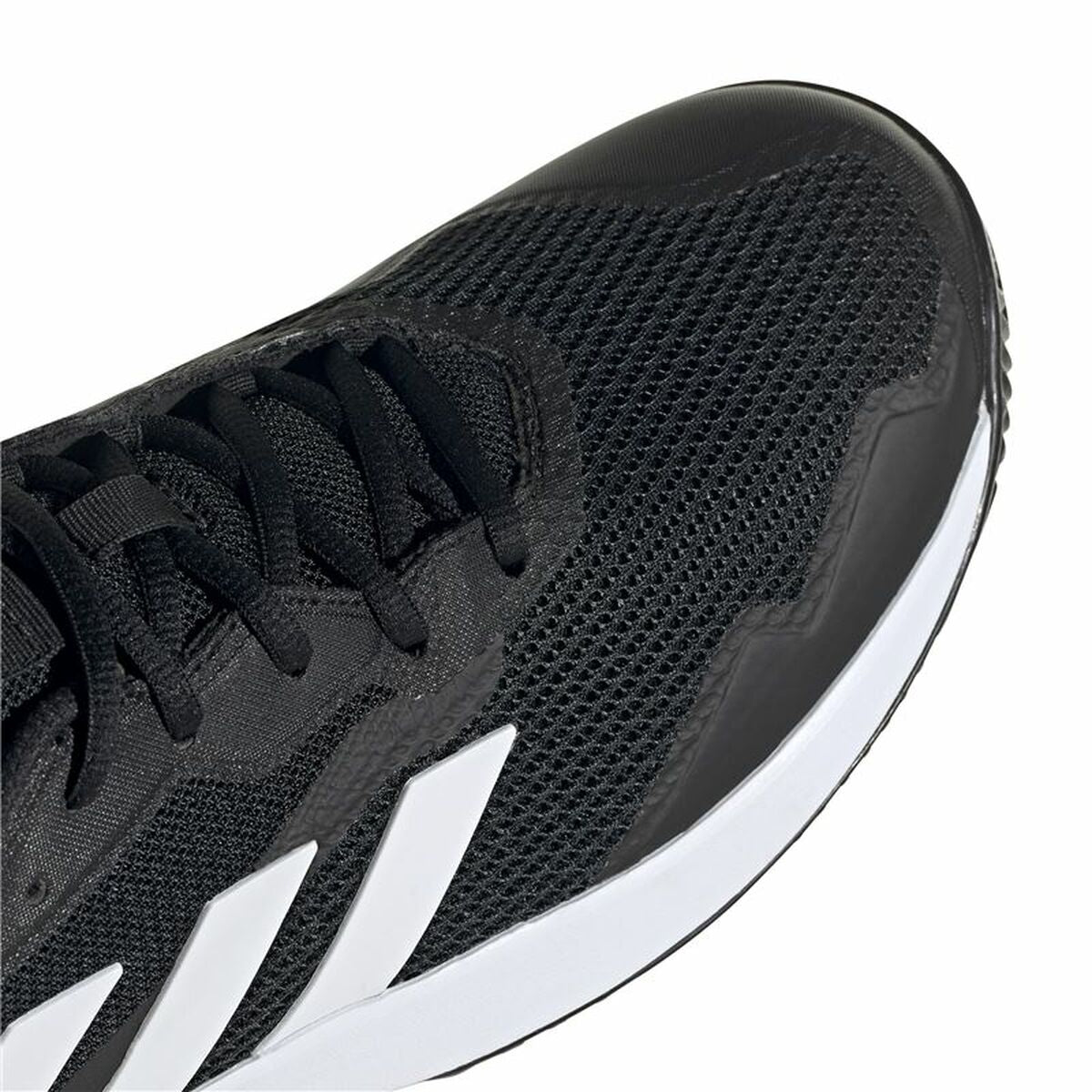 Heren tennisschoenen Adidas Courtjam Control Zwart