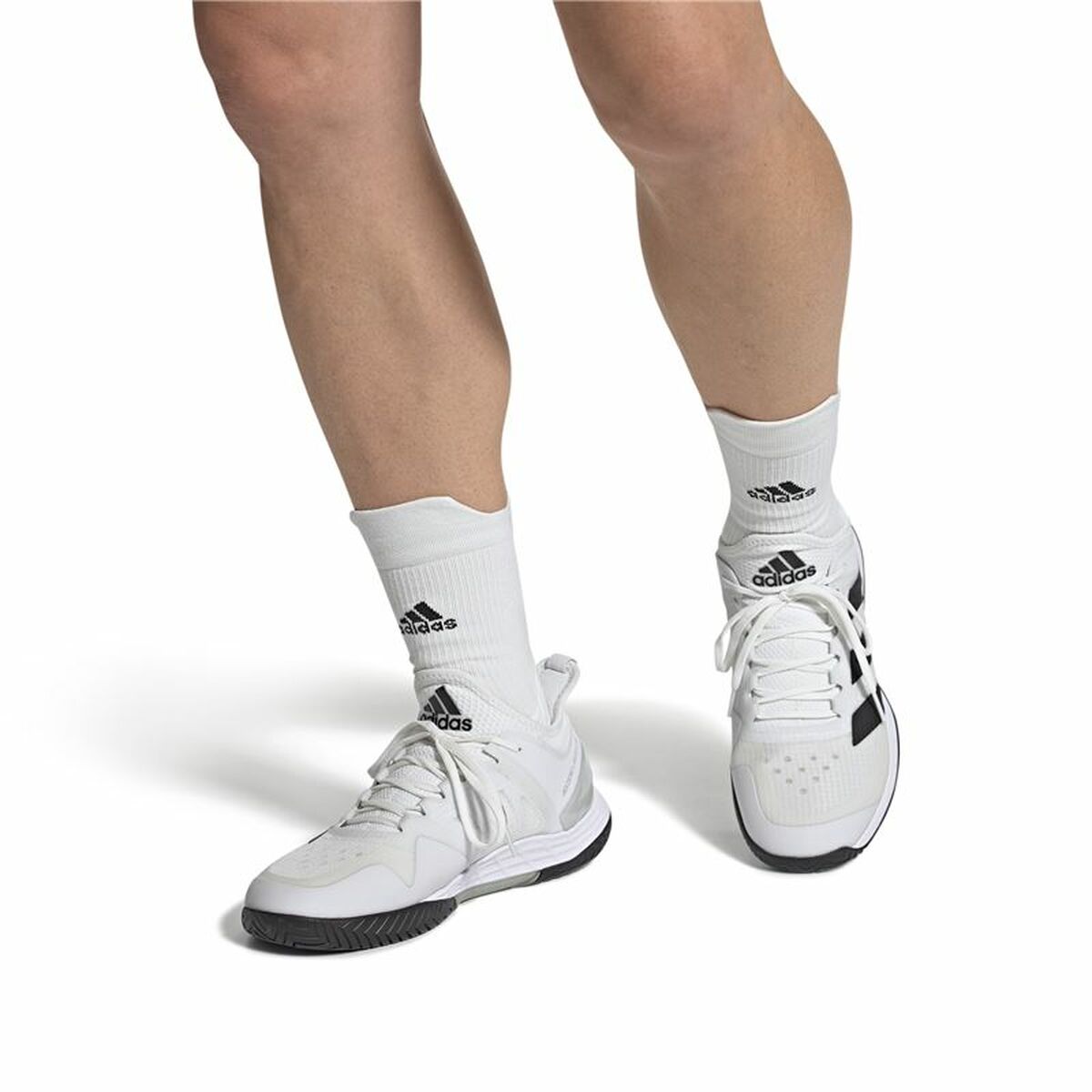 Heren tennisschoenen Adidas Adizero Ubersonic 4 Wit