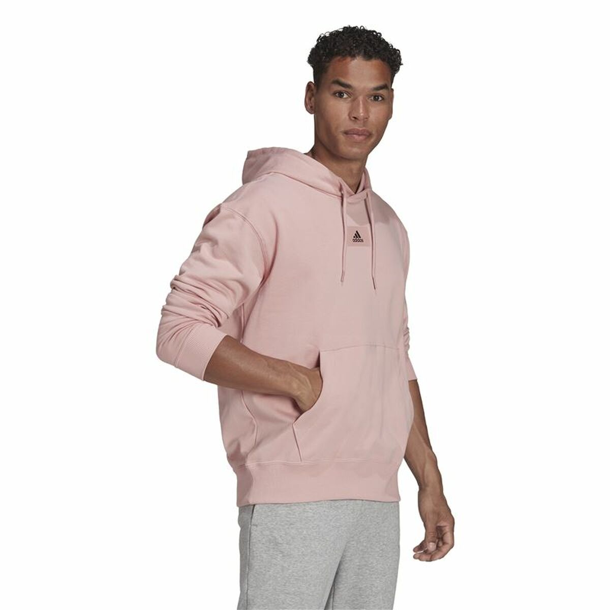 Hoodie voor heren Adidas Essentials Roze