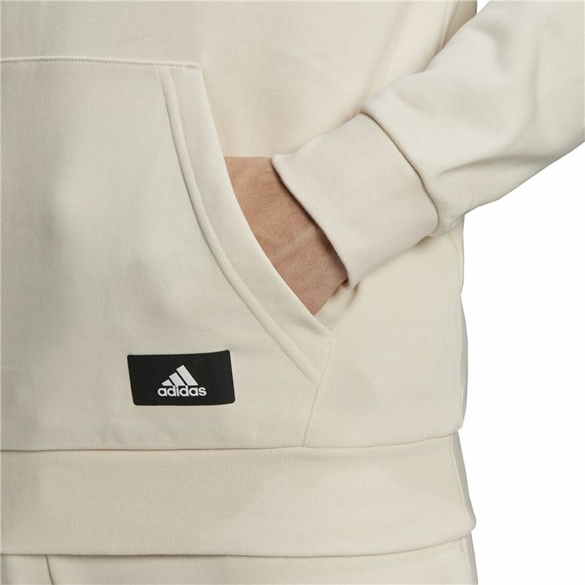 Hoodie voor heren Adidas Future Icons Beige
