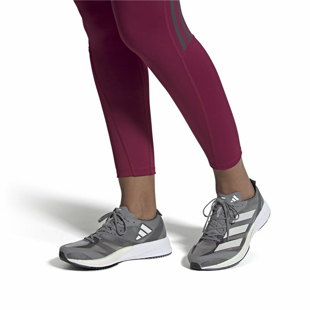 Running Shoes for Adults Adidas Adizero Adios 7 Lady Dark gray