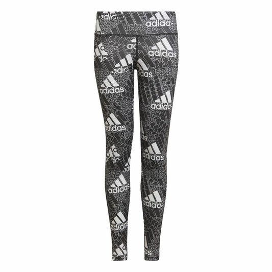 Sports Leggings Adidas Designed To Move Gray Black