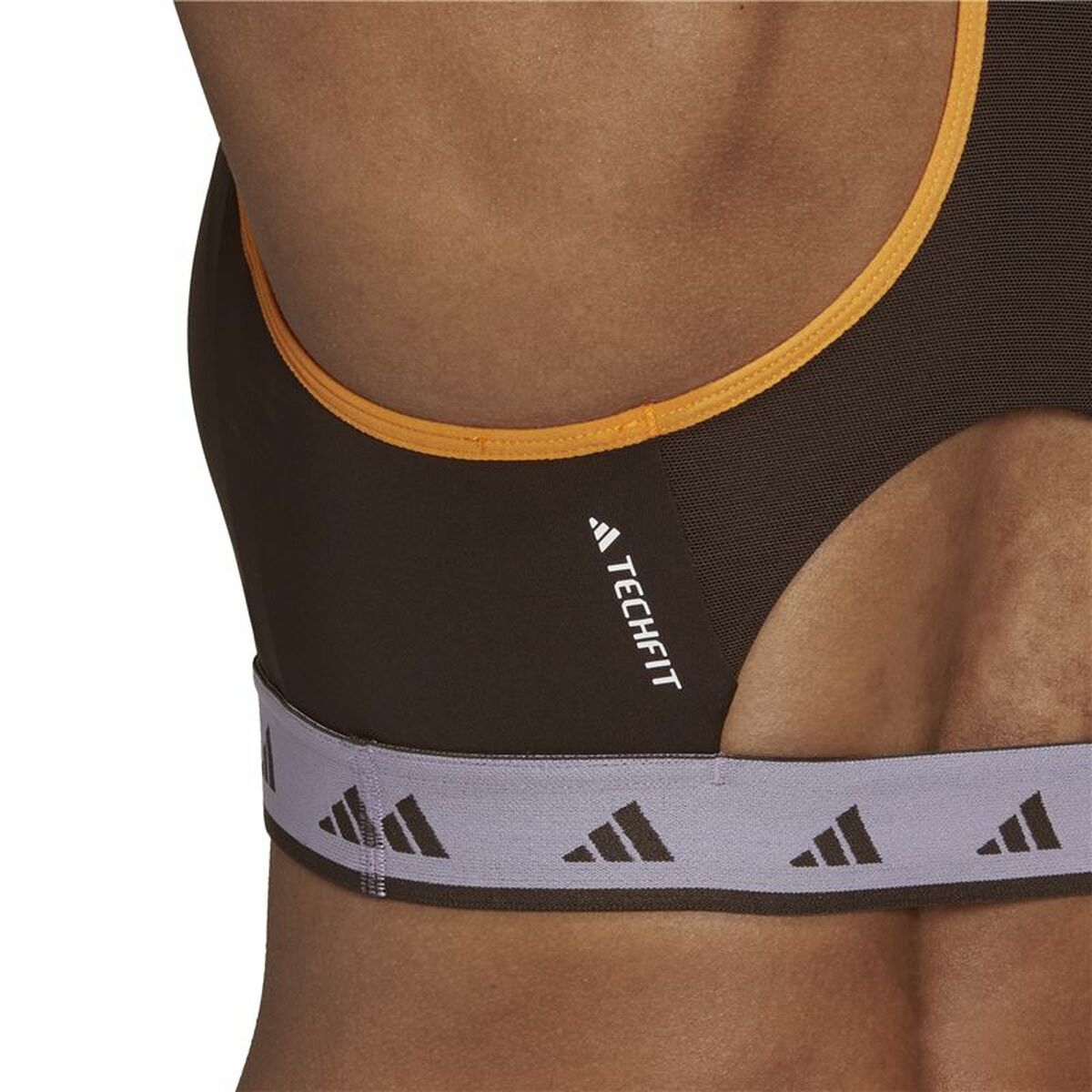 Sportbeha Adidas Hyperglam Powerreact Zwart