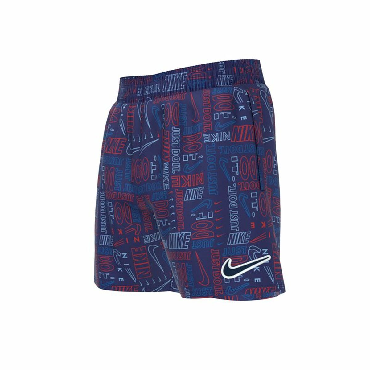 Zwembroek voor kinderen Nike Volley Blauw