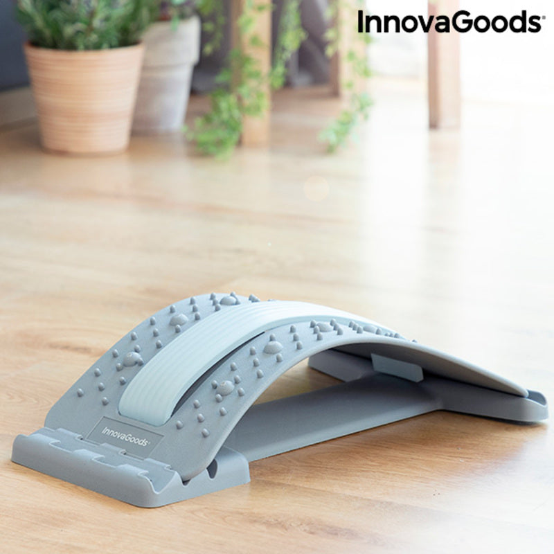 Lumbar Corrector, Stretcher and Support with Pressure and Magnetic