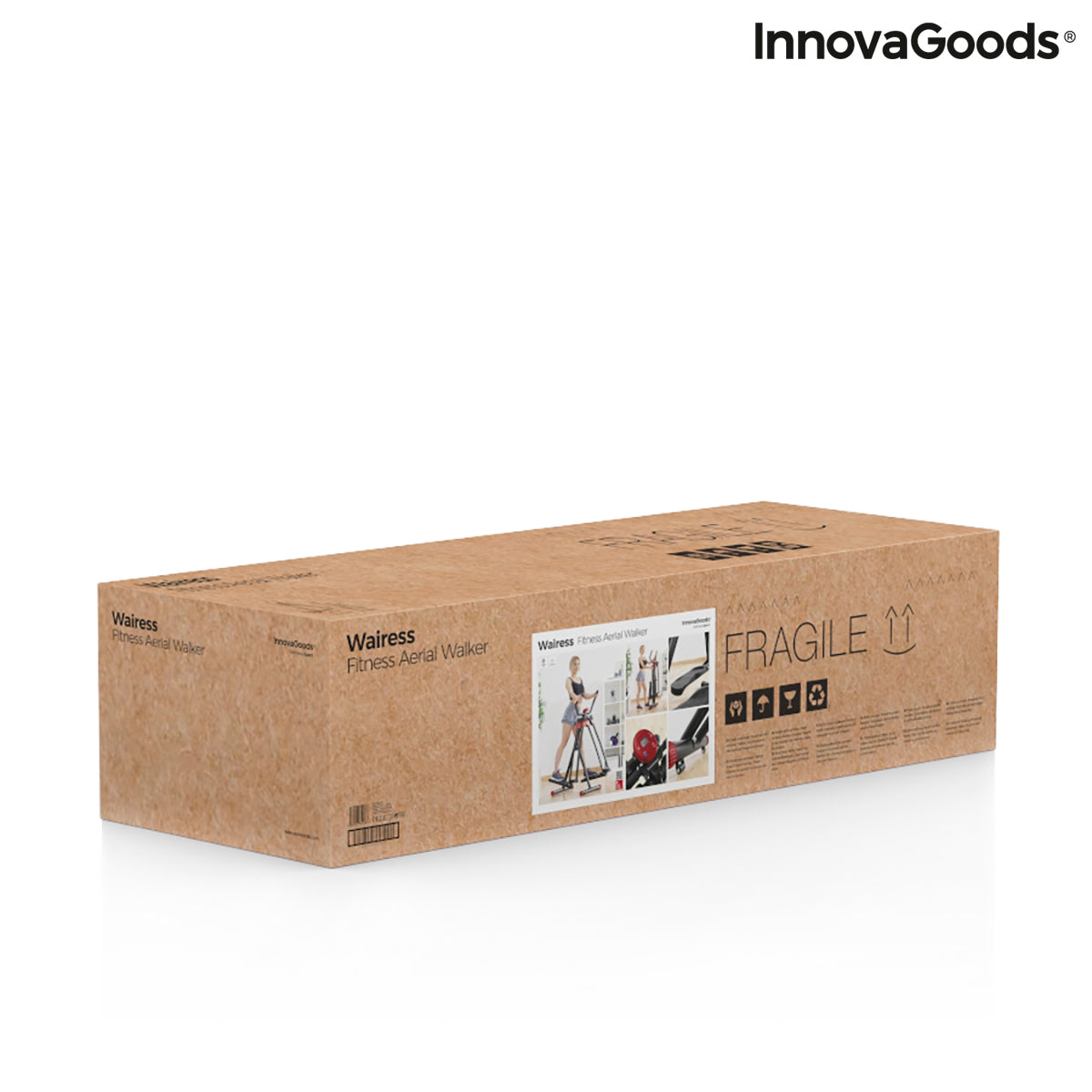 Fitness Air Walker met Oefengids Wairess – InnovaGoods