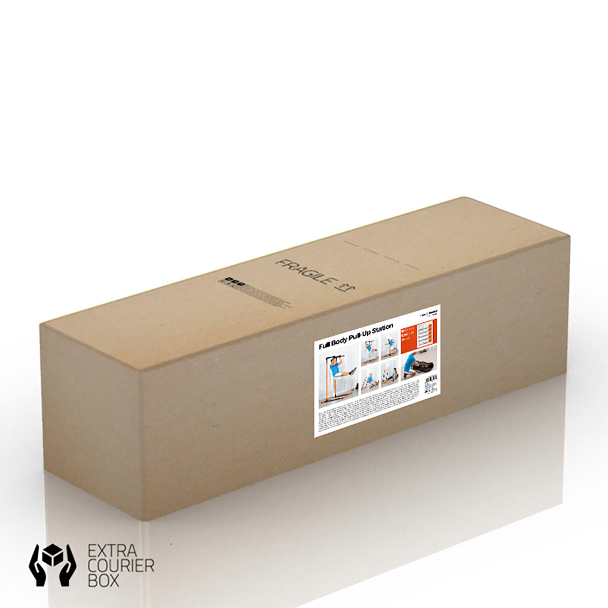 Volledige optrek-/fitness-station met trainingsgids InnovaGoods