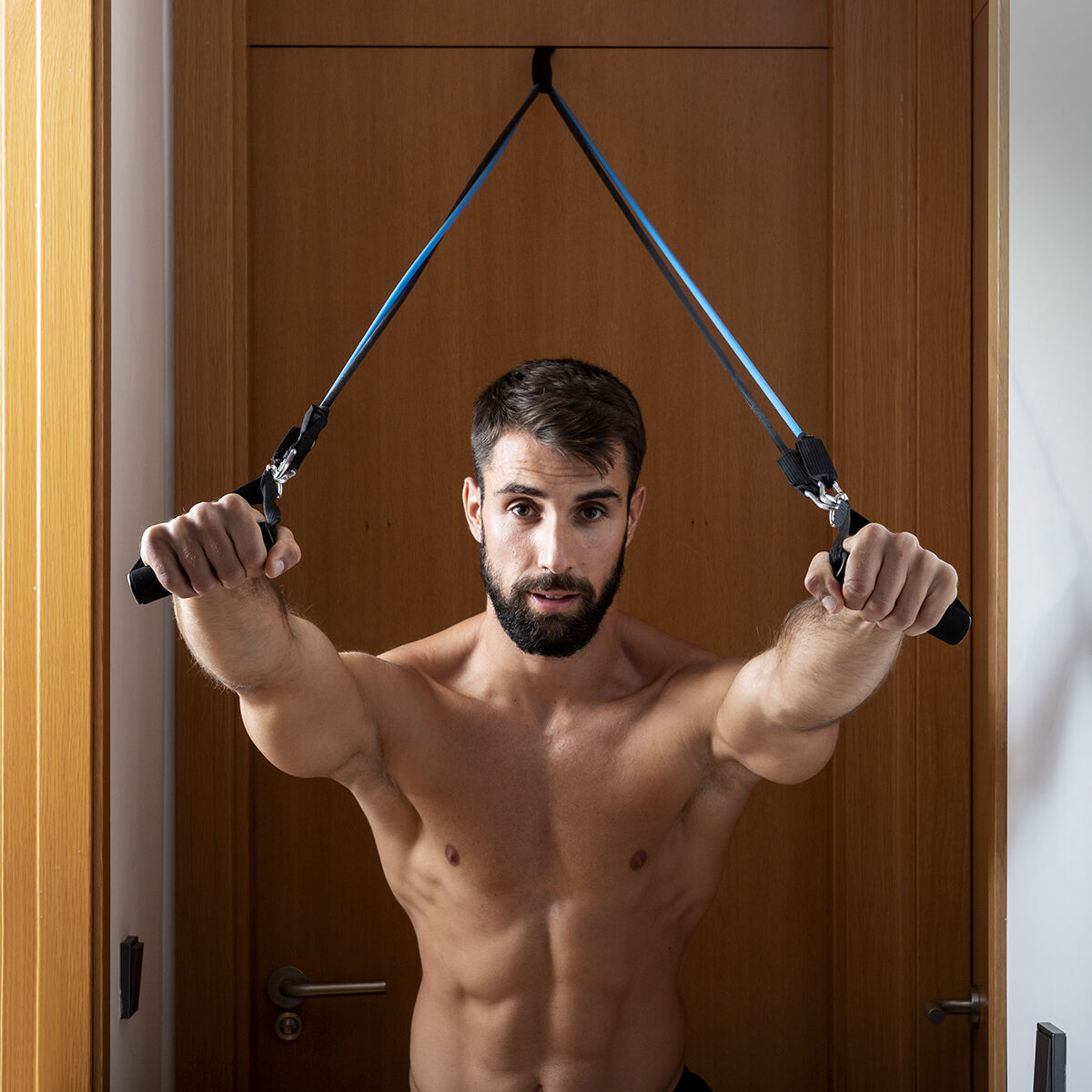 Set Weerstandsbanden met Accessoires en Oefengids Rebainer