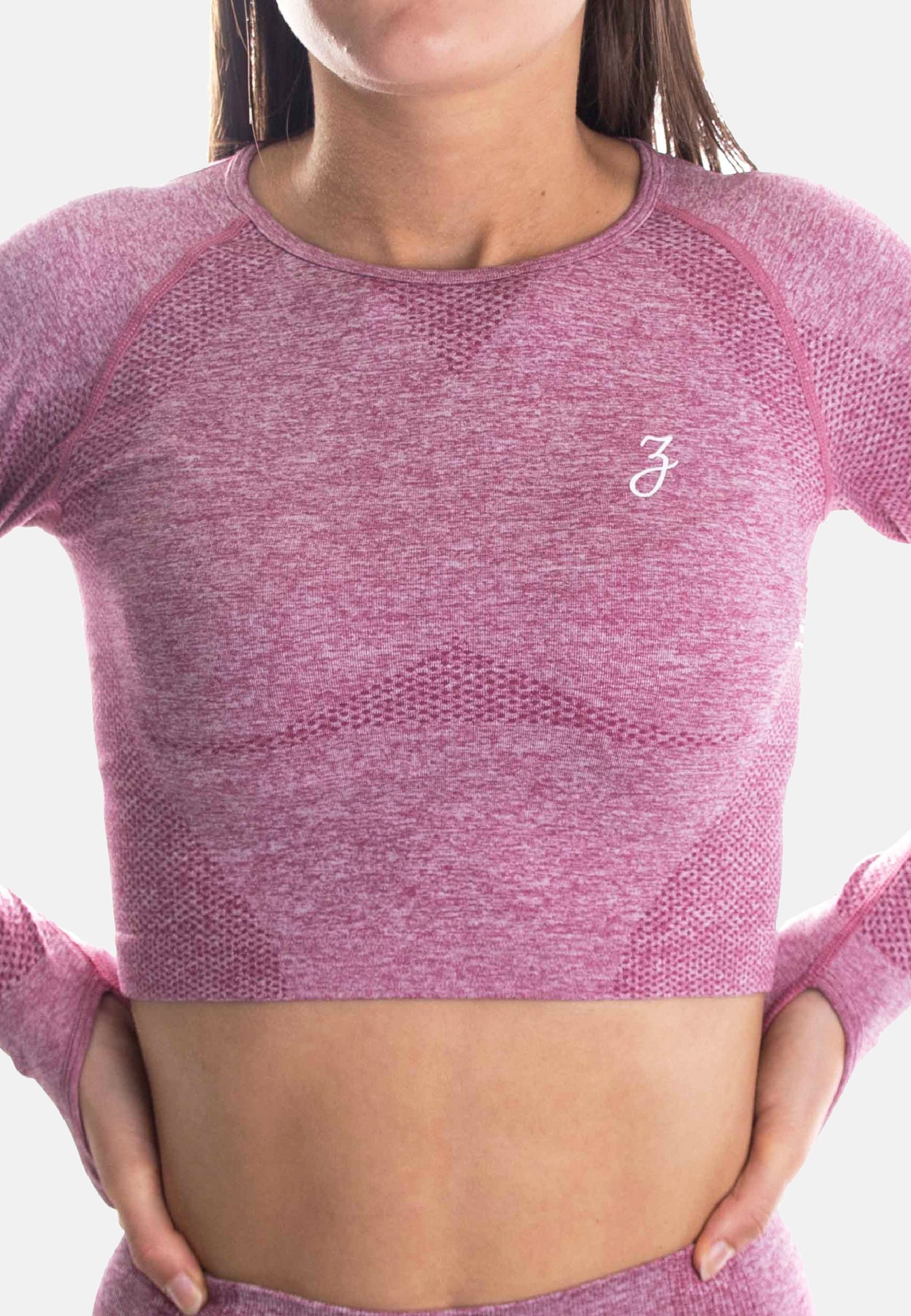 Crop Sleeve Dynamic - pink - Damen